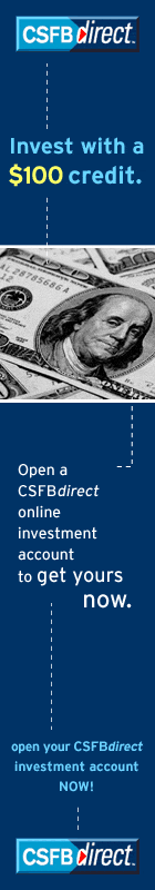 Apply now for a CSFBdirect account